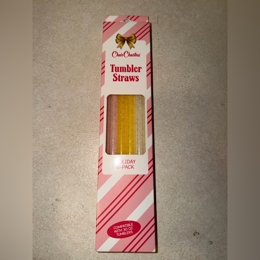 Stanley Char charms 6 pack 30oz straws